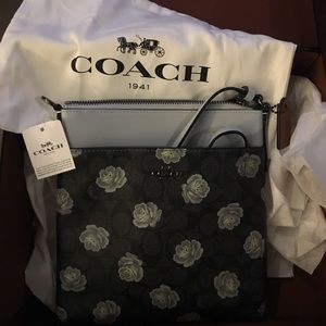 Coach flower crossbody